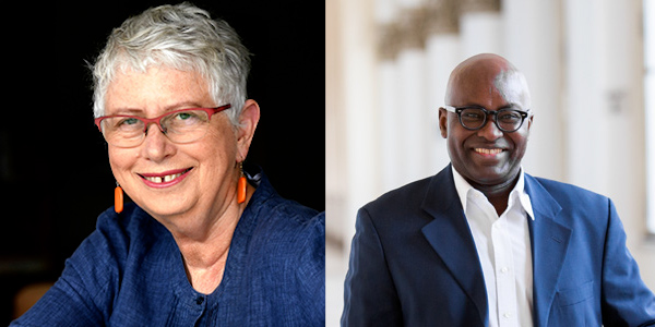 Prof Karen Hofman and Prof Achille Mbembe are 2022 ASSAf Science for Society Gold Medallists